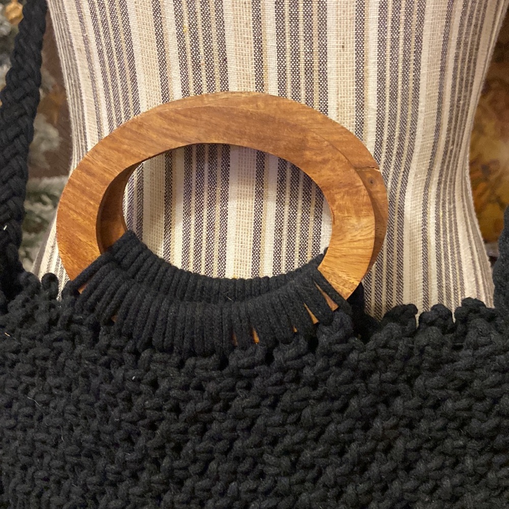 Danielle Nicole Macrame Crossbody Bag - image 2